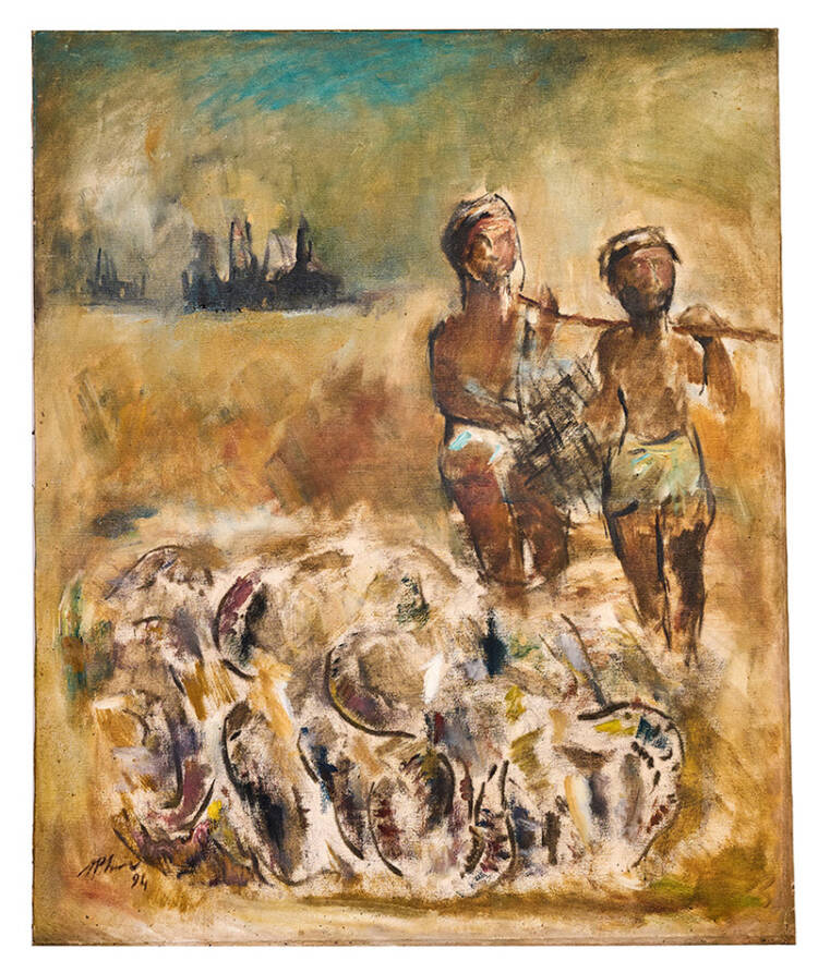 Fishermen with Many Fish