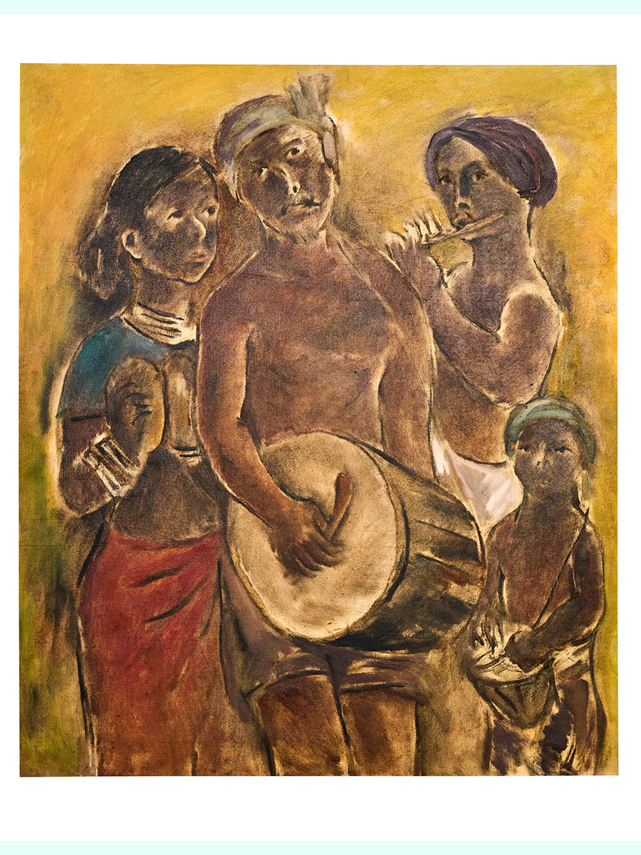 Family Dhol Player